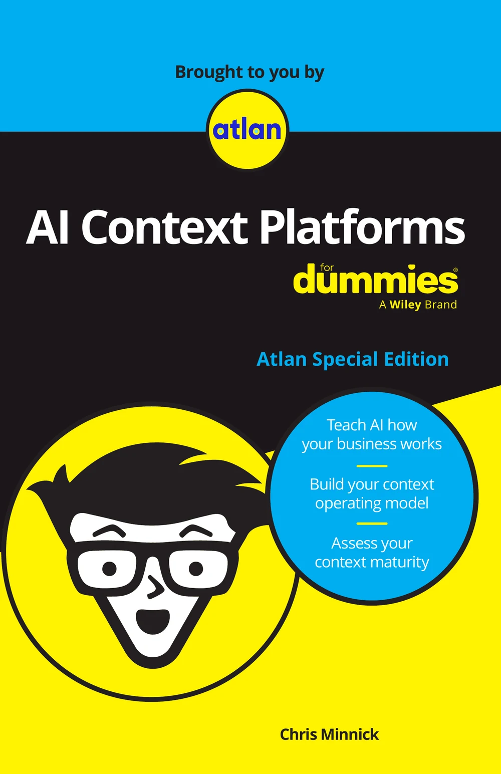 AI Context Platforms For Dummies, Atlan Special Edition, book cover